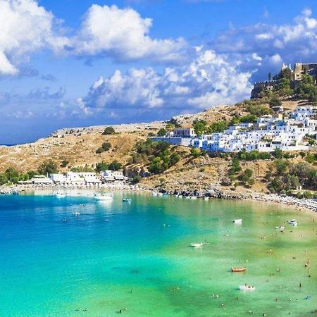 Toulipa Lindos Daire Dış mekan fotoğraf