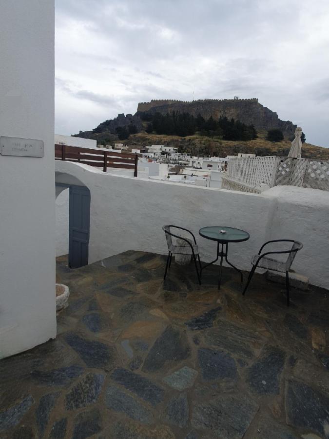 Toulipa Lindos Daire Dış mekan fotoğraf